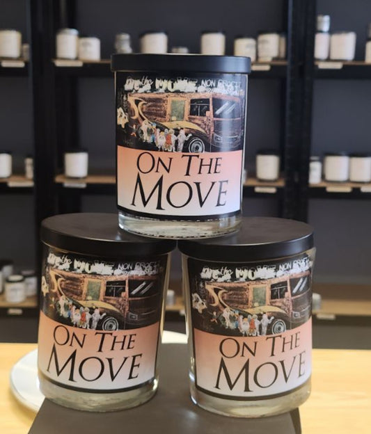 On The Move Wax Soy Candle (Fundraising Proceeds)